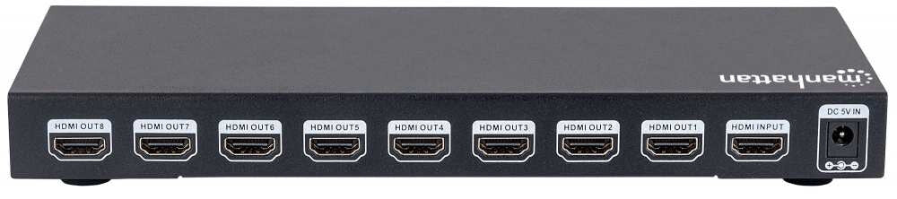 Manhattan Splitter HDMI 4K de 8 puertos