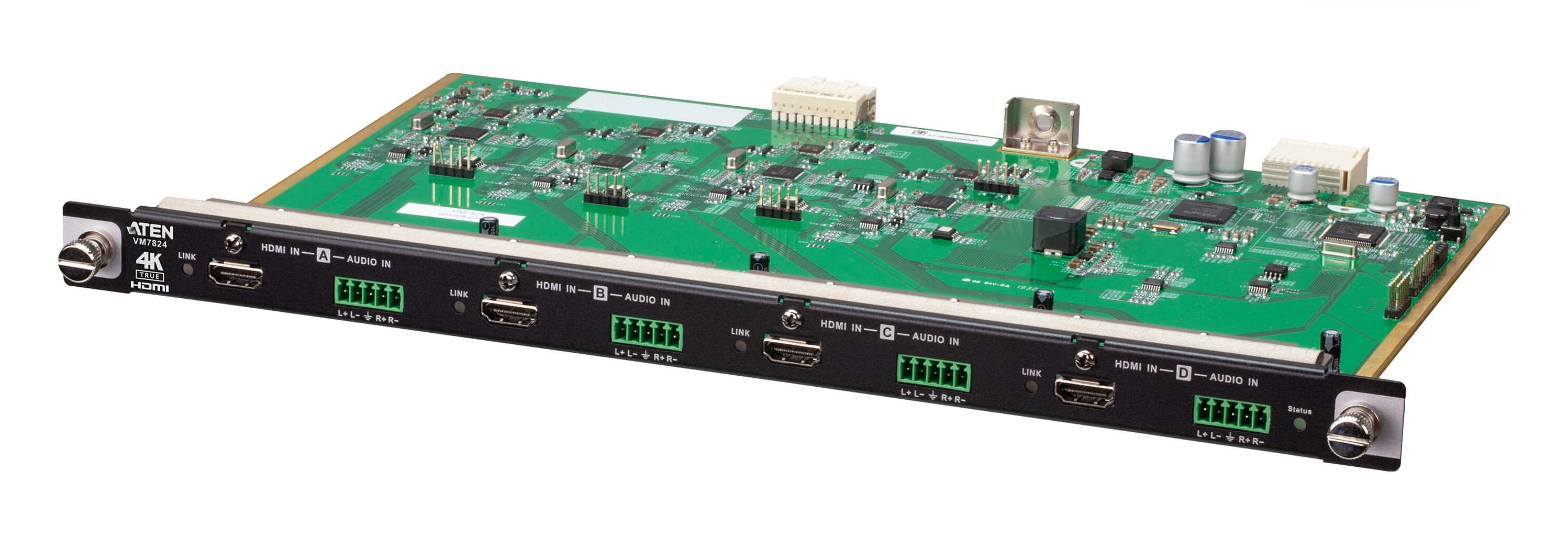 Tarjeta de entrada HDMI True 4K de 4 puertos