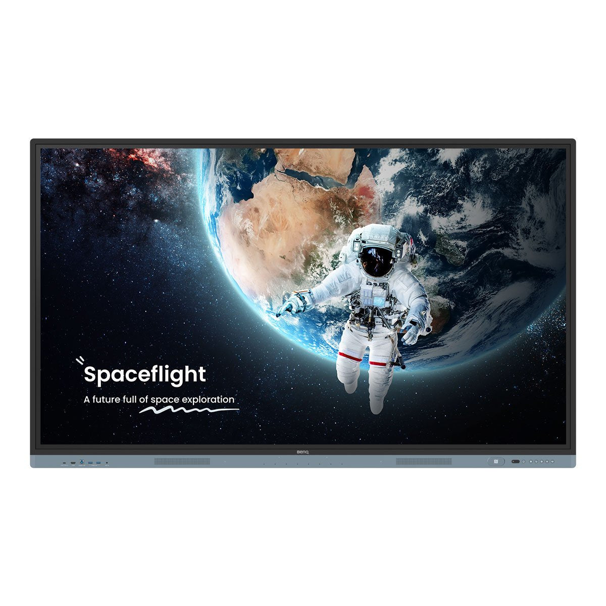 BenQ RM8604 Interactive IR Anti-Germ 86" 4K UHD 3840x2160 50-Point Touch Android 13 Display