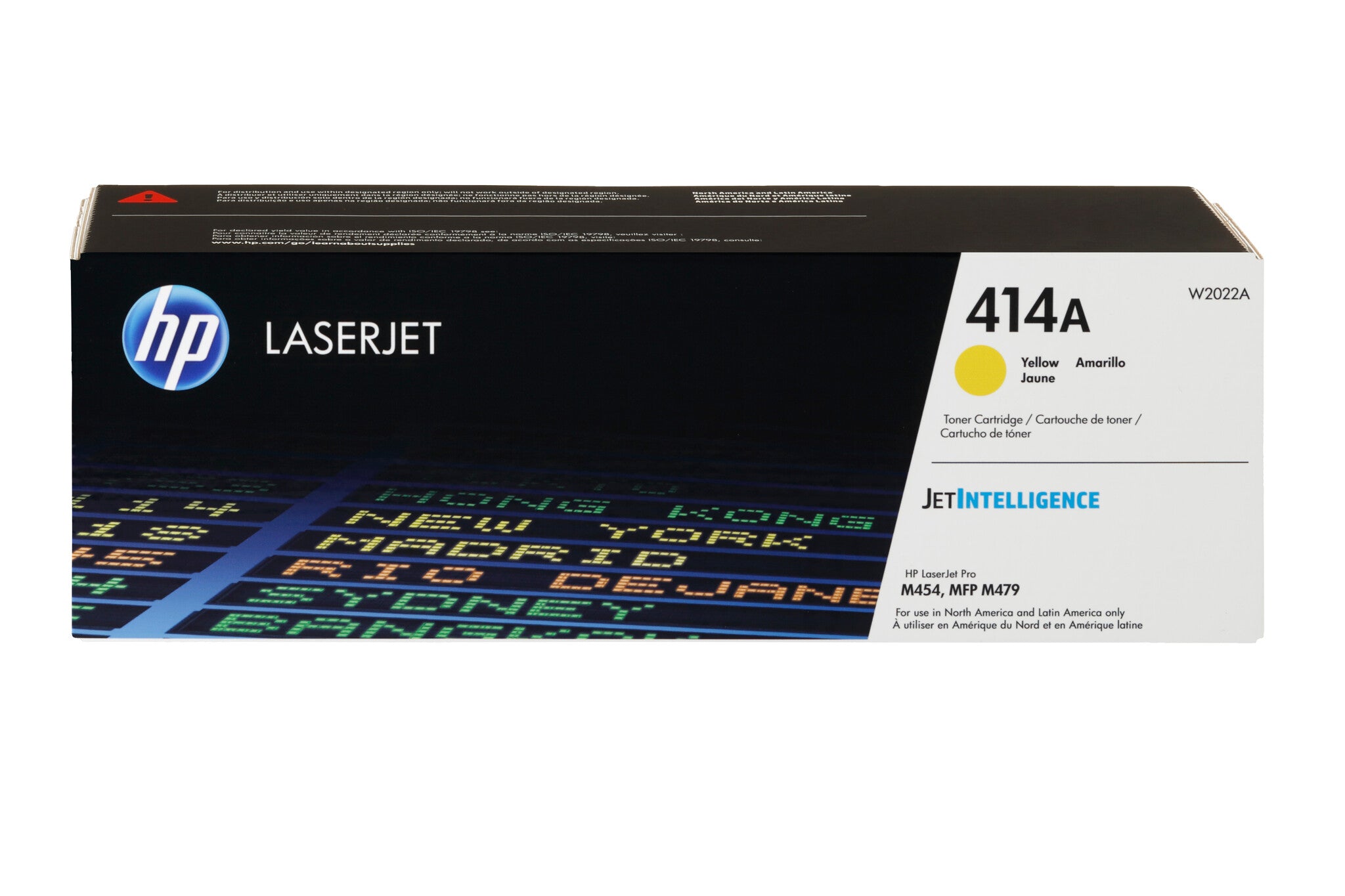 HP Cartucho de tóner original LaserJet 414A amarillo
