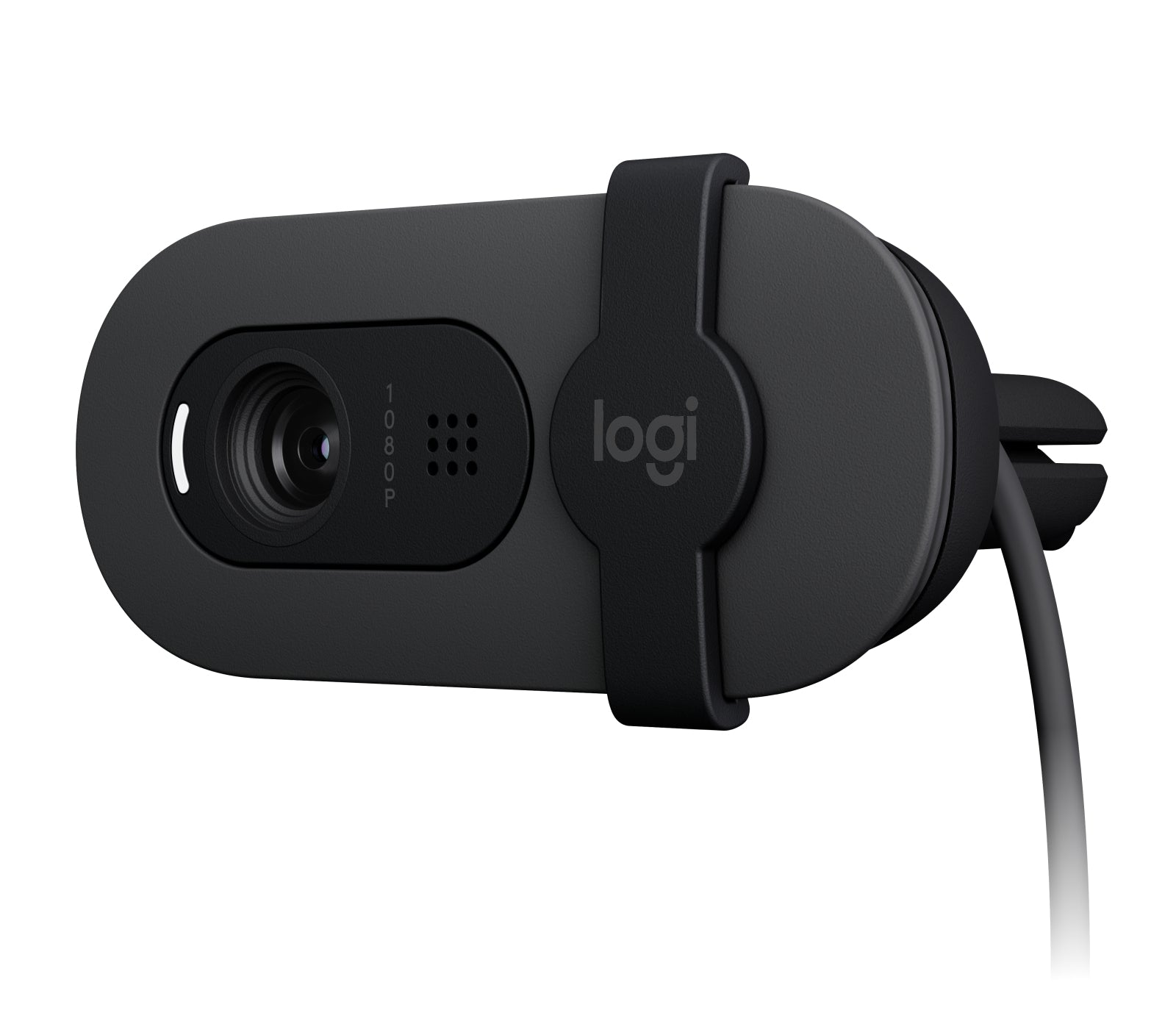 Cámara Web Logitech Brio 100 RTL Full HD 1080p Micrófono Integrado Conectividad USB Color Grafito