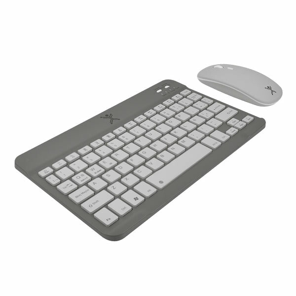 Perfect Choice Genova teclado Ratón incluido Universal RF inalámbrico + bluetooth Español Negro