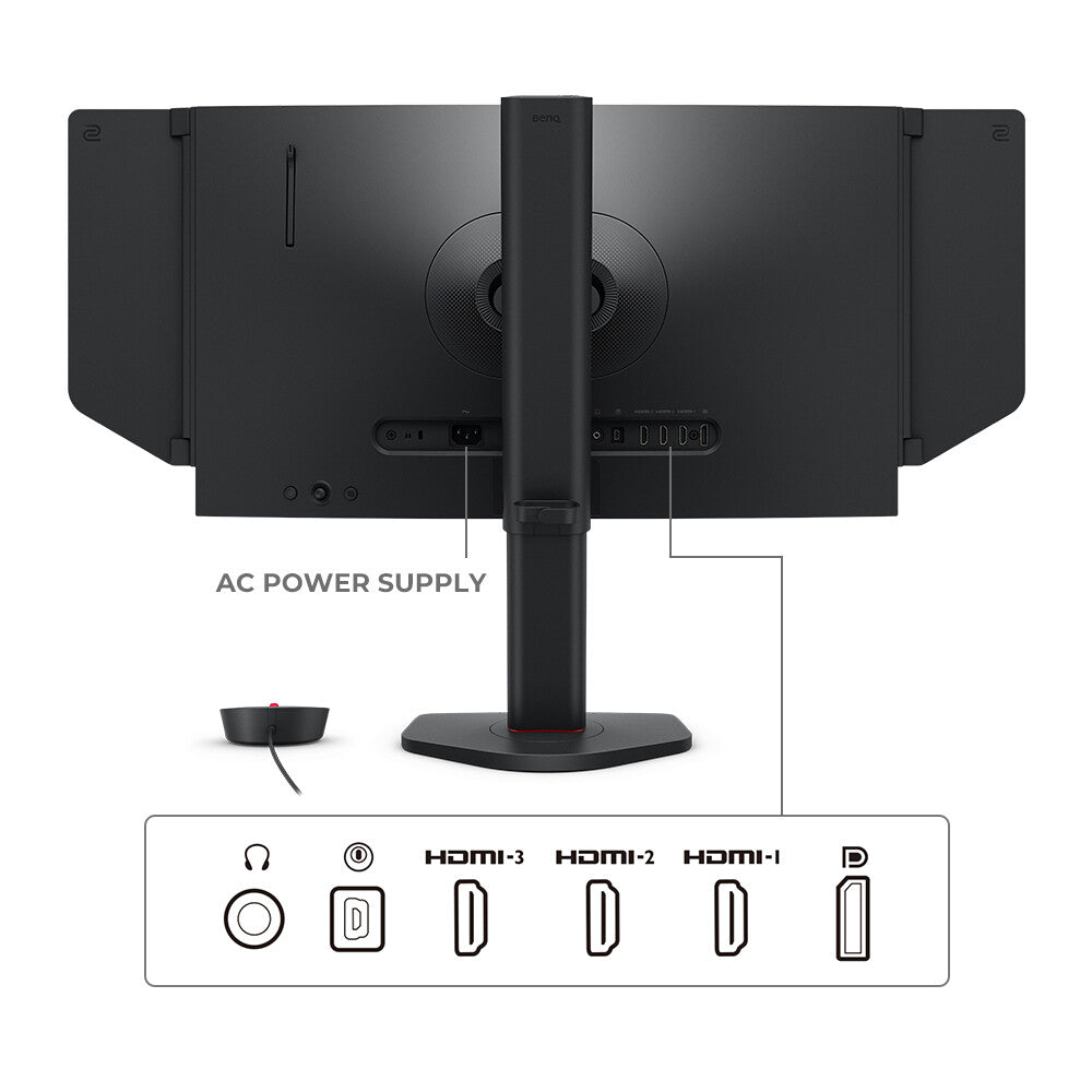 ZOWIE XL2566X+ monitor de computadora 62.2 cm (24.5") 1920 x 1080 Pixeles Full HD Negro
