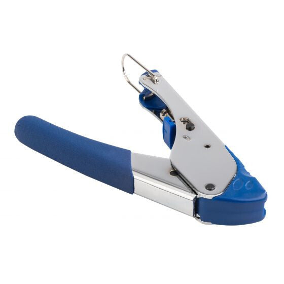 Steren HER-003 ponchadora Herramienta para prensar Azul, Plata