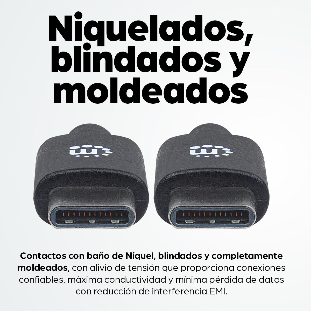 Manhattan Cable para Dispositivos USB C de Alta Velocidad