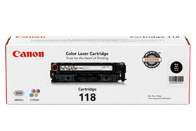 Canon Cartridge 118 Black cartucho de tóner Original Negro, Cian, Magenta, Amarillo