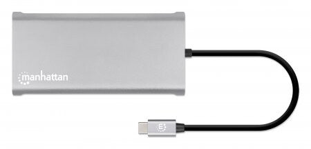 Manhattan Docking Station USB-C para Triple Monitor