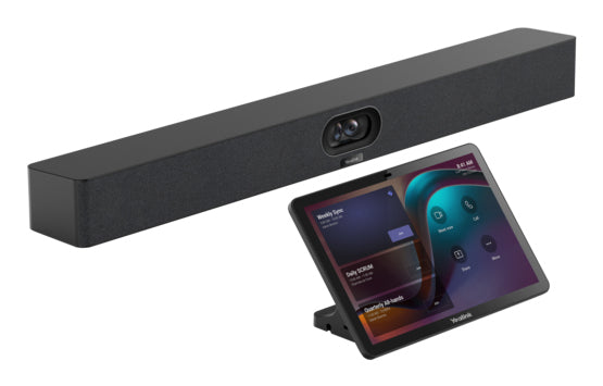 Barra de Videoconferencia Yealink A40 Todo en Uno para Salas Medianas con Panel Touch CTP-25
