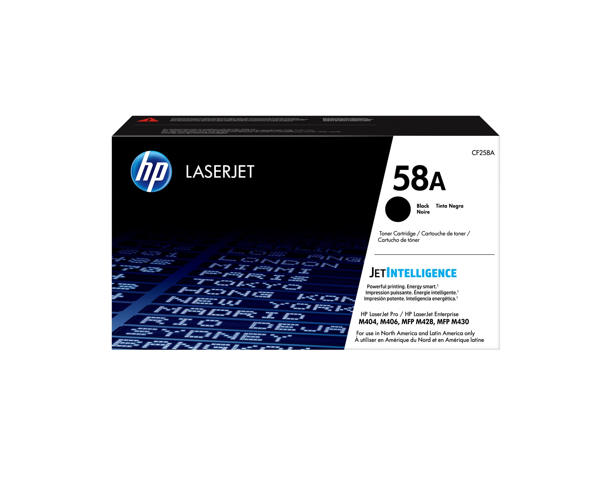 HP Cartucho de tóner original 58A LaserJet negro