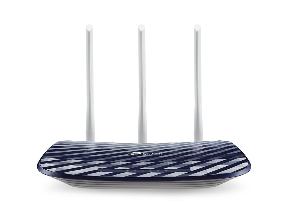 TP-Link AC750 router inalámbrico Ethernet rápido Doble banda (2,4 GHz / 5 GHz) Negro, Blanco