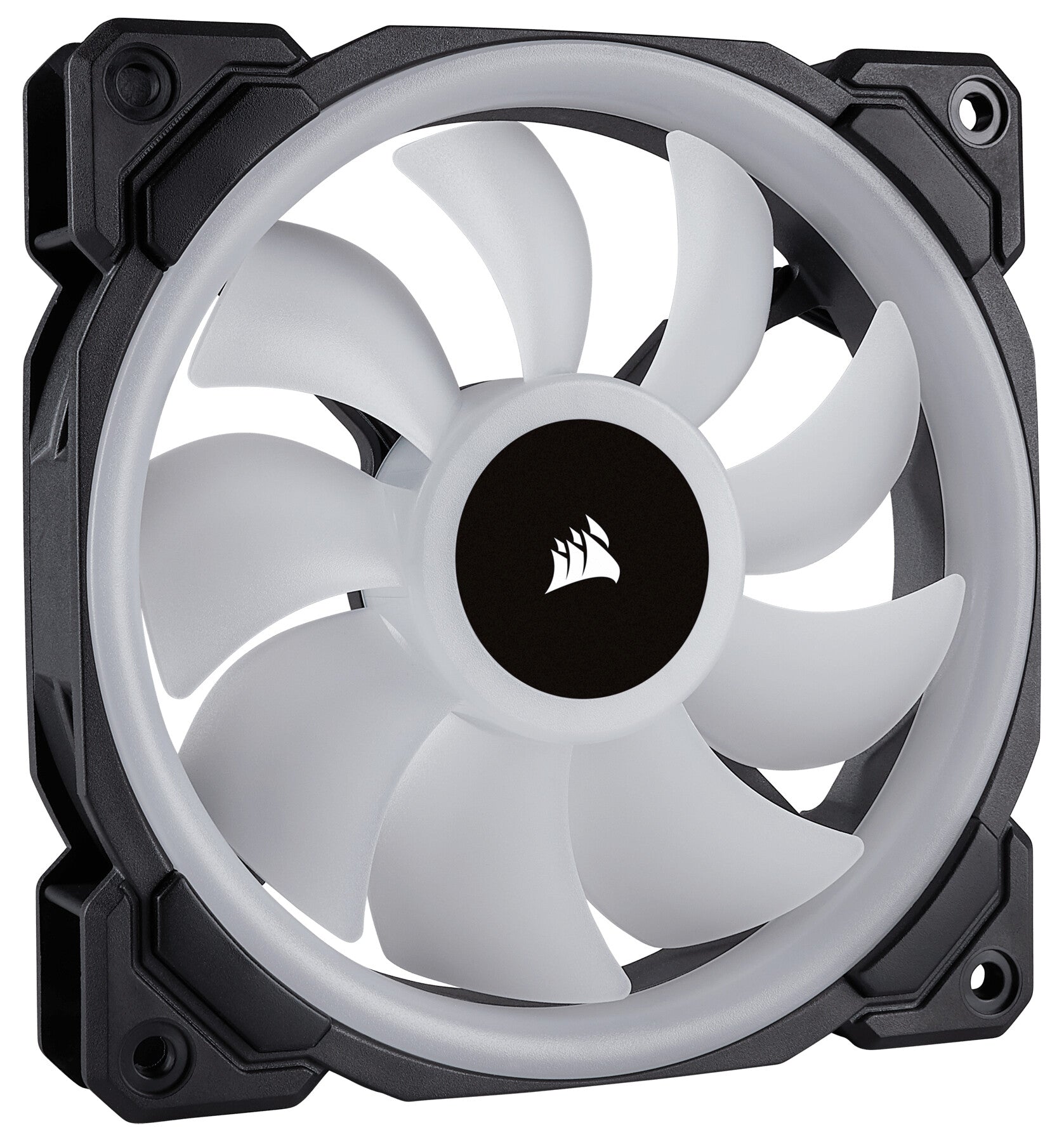 Corsair LL120 RGB Gabinete de la computadora Ventilador 12 cm Negro, Blanco
