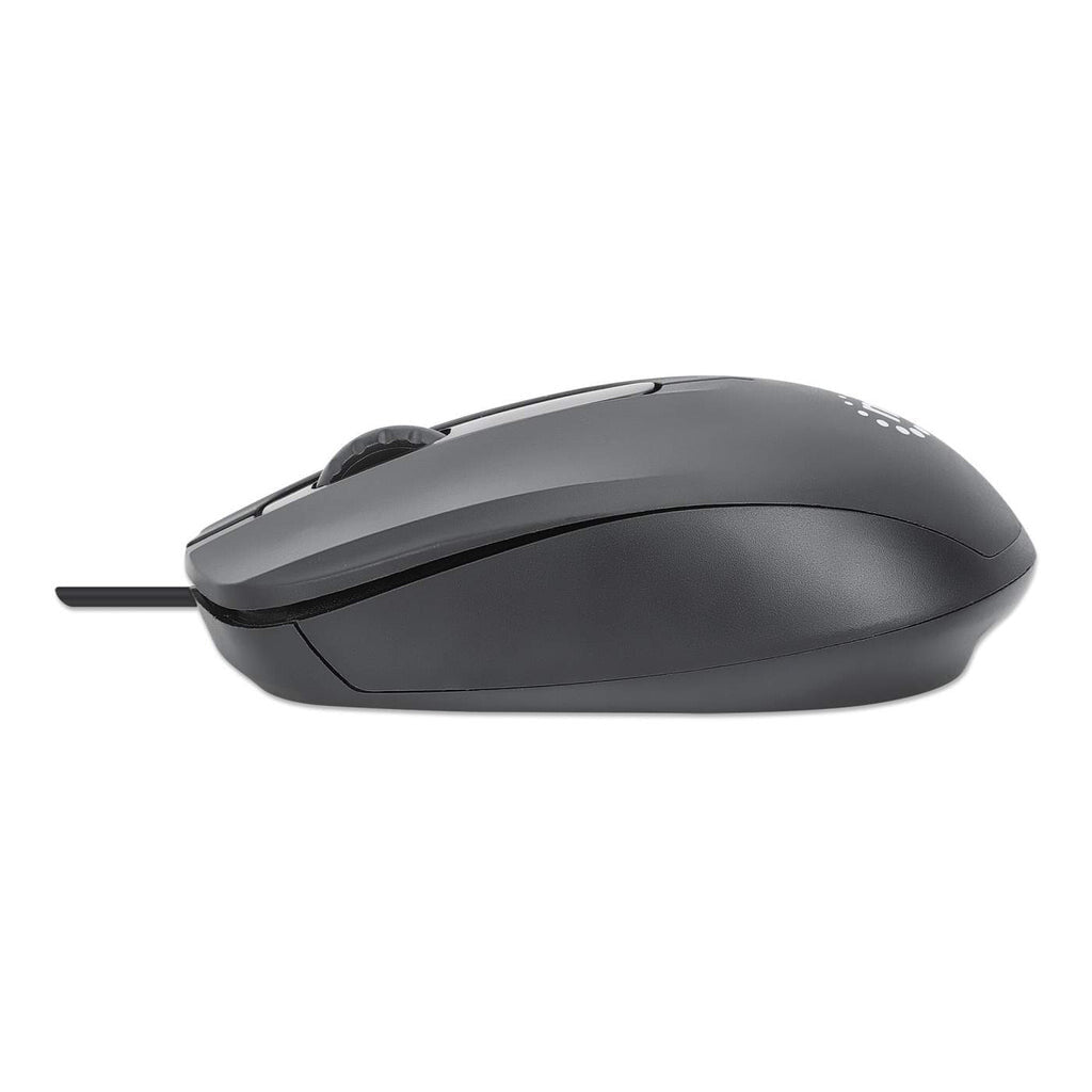 Manhattan Mouse USB óptico con cable - Comfort II
