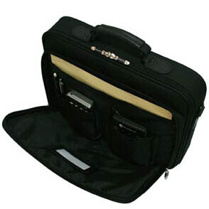 TechZone TZEST01N maletín para laptop 39.1 cm (15.4") Negro