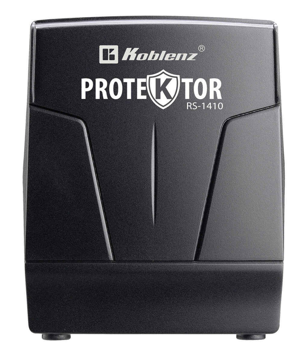 Koblenz RS-1410 regulador de voltaje 8 salidas AC Negro