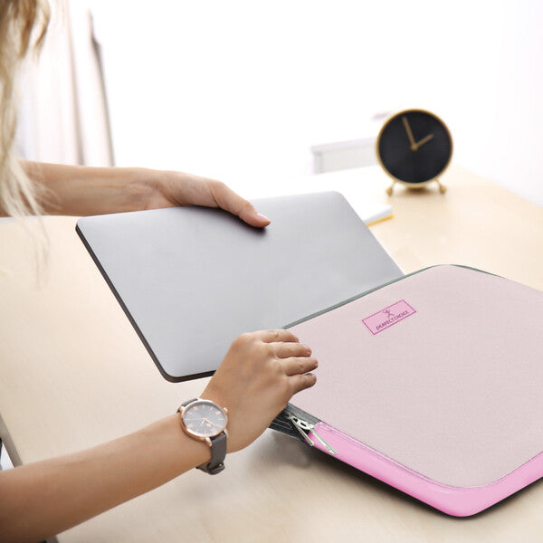 Perfect Choice PC-084273 maletín para laptop 39.6 cm (15.6") Funda Rosa