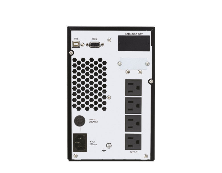 CDP UPO11-1 sistema de alimentación ininterrumpida (UPS) Doble conversión (en línea) 1 kVA 900 W 4 salidas AC