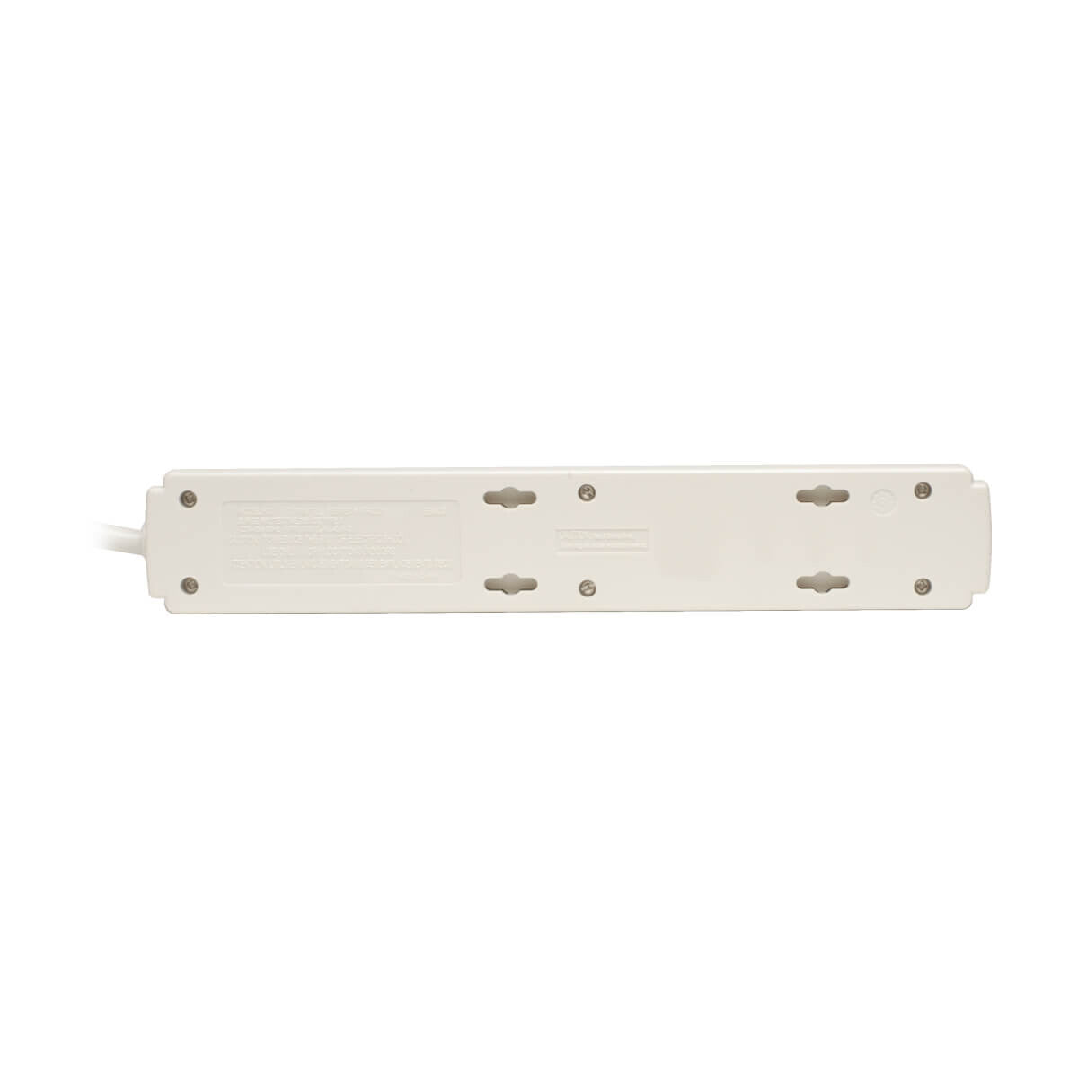 Tripp Lite TLP604TEL Protector contra sobretensiones Protect It!, de 6 tomacorrientes, 1.2 m [4 pies]. Cable, 790 Joules, protección para teléfono/fax/módem