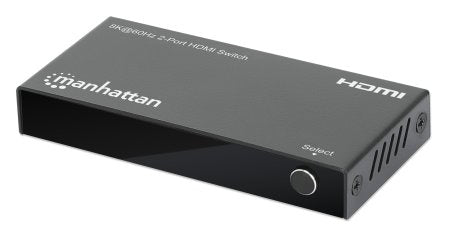 SWITCH HDMI,MANHATTAN,207942, 8K@60HZ, 2 ENTRADAS : 1 SALIDAS