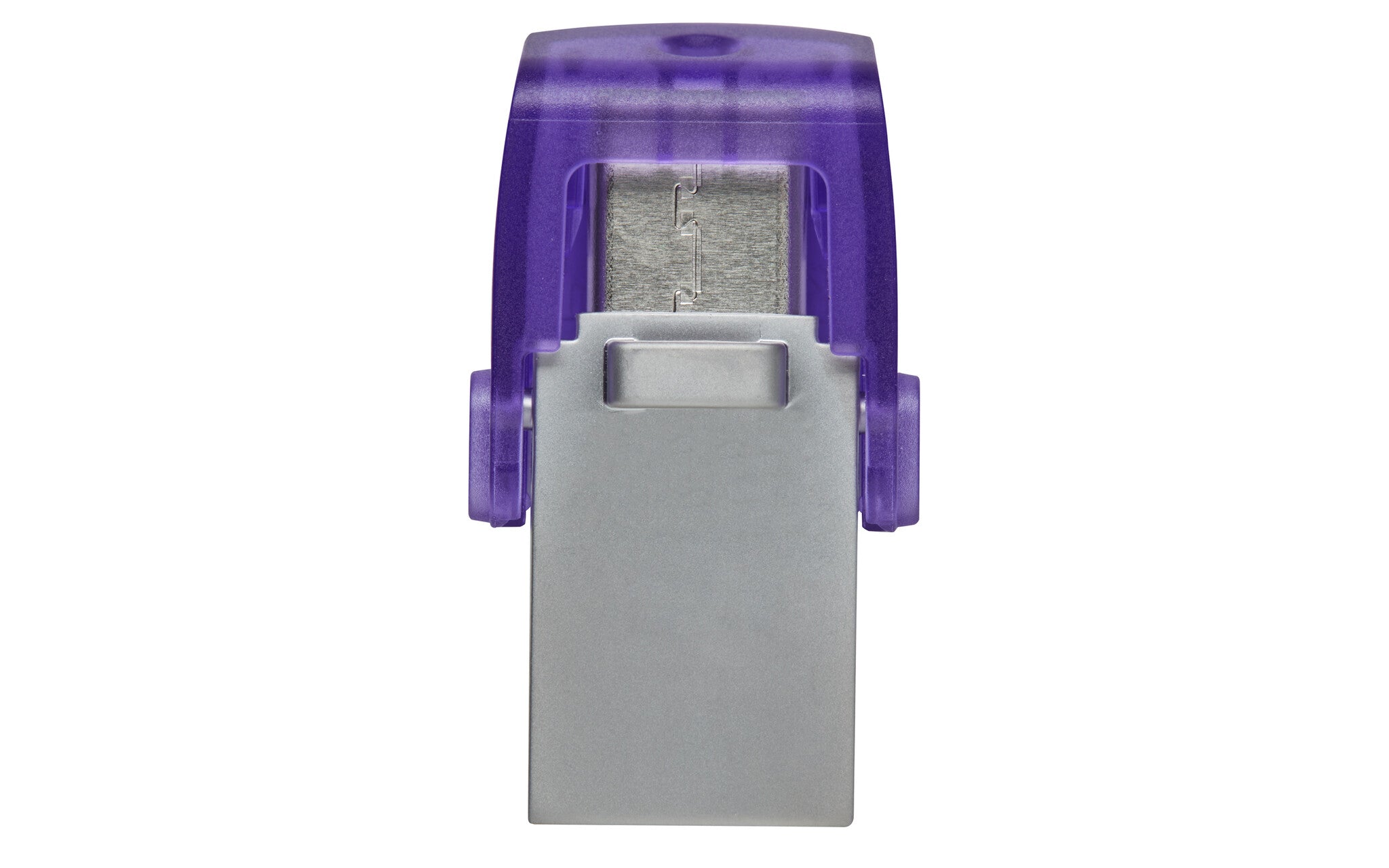 Kingston Technology DataTraveler microDuo 3C unidad flash USB 128 GB USB Type-A / USB Type-C 3.2 Gen 1 (3.1 Gen 1) Acero inoxidable, Púrpura