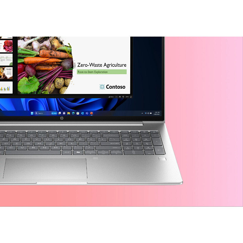 HP ProBook 4 G1i AI PC Intel Core Ultra 5 225U Computadora portátil 40.6 cm (16") WUXGA 24 GB DDR5-SDRAM 512 GB SSD Wi-Fi 6E (802.11ax) Windows 11 Pro Plata