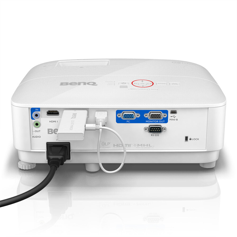 BenQ TH671ST video proyector Proyector de corto alcance 3000 lúmenes ANSI DLP 1080p (1920x1080) Blanco