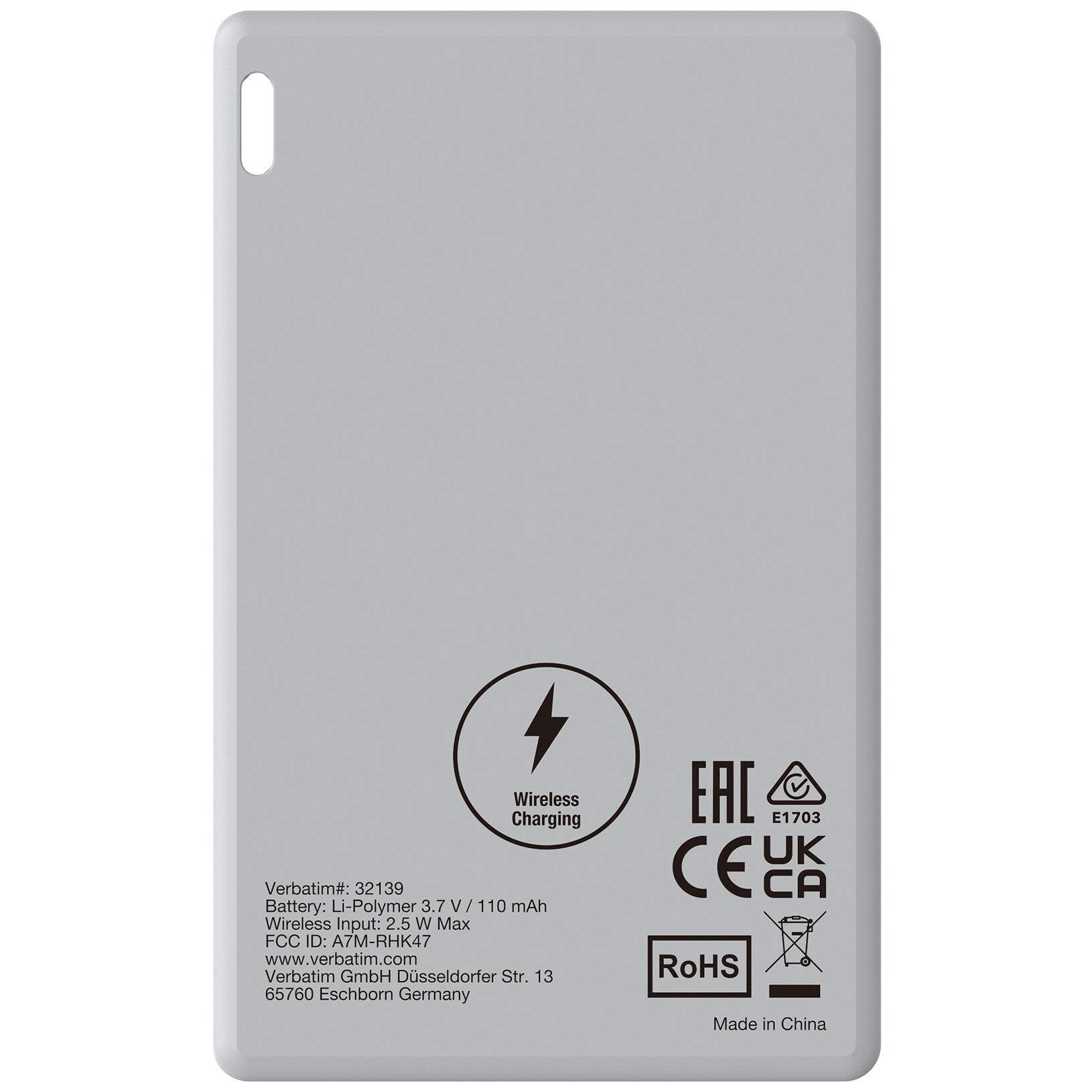Verbatim My Finder Personal Buscador Negro, Plata, Blanco