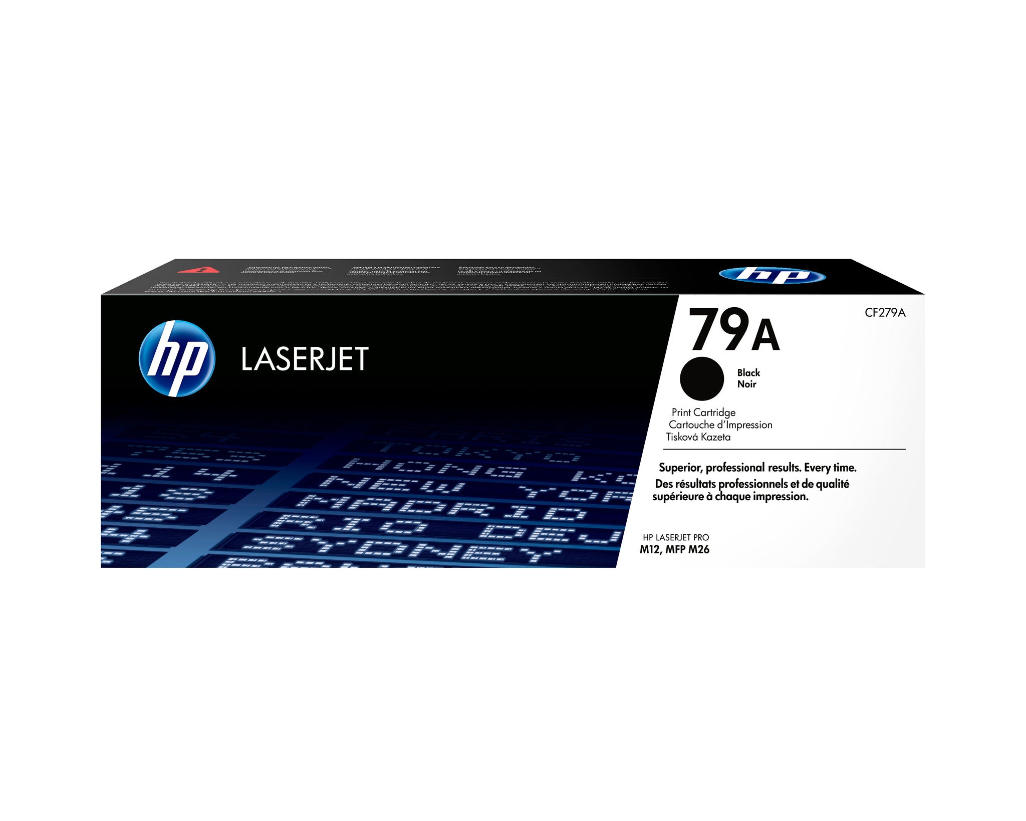 HP Cartucho de tóner original 79A LaserJet negro