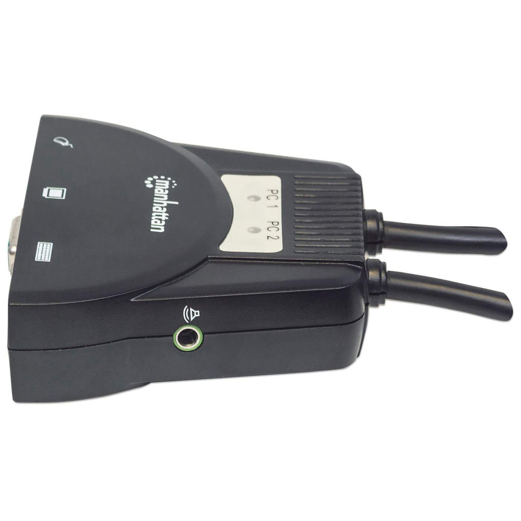 Manhattan Mini Switch KVM de 2 puertos