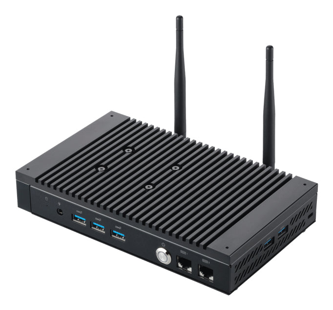 MINI PC INDUSTRIAL ASUS PL64 CORE I5 1235U HASTA 4.4 GHZ /10 CORES (2P+8E) /8GB DDR4 3200 /512GB M.2 /3X HDMI 2.1 /2X LAN /2X PUERTO COM RJ50 /FANLESS