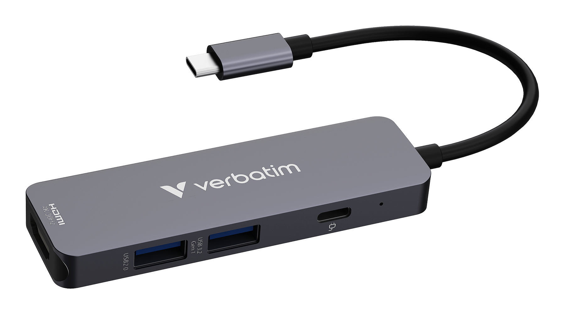 Verbatim USB-C Multiport Hub - 4-Port 100W