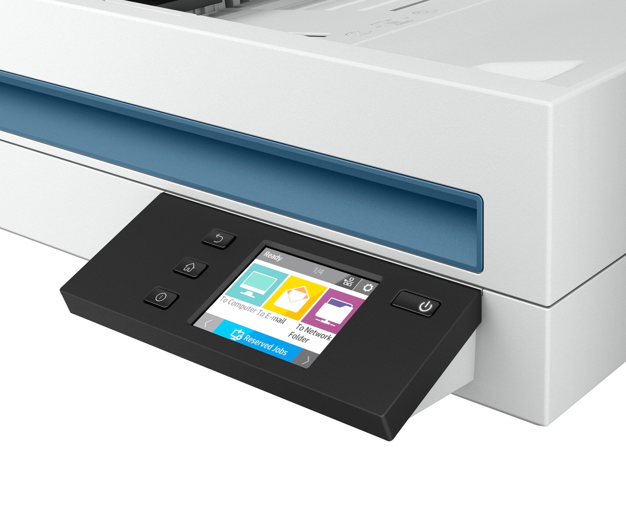 HP ScanJet Pro N4600 fnw1 Escáner de cama plana 1200 x 1200 DPI A5 Blanco