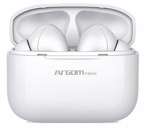 ArgomTech ARG-HS-5070PK audífono y auriculare Auriculares True Wireless Stereo (TWS) Intra auditivo Llamadas/Música Bluetooth Blanco