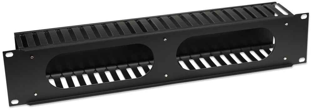 Intellinet Organizador Horizontal 19", 2U, (Plástico)