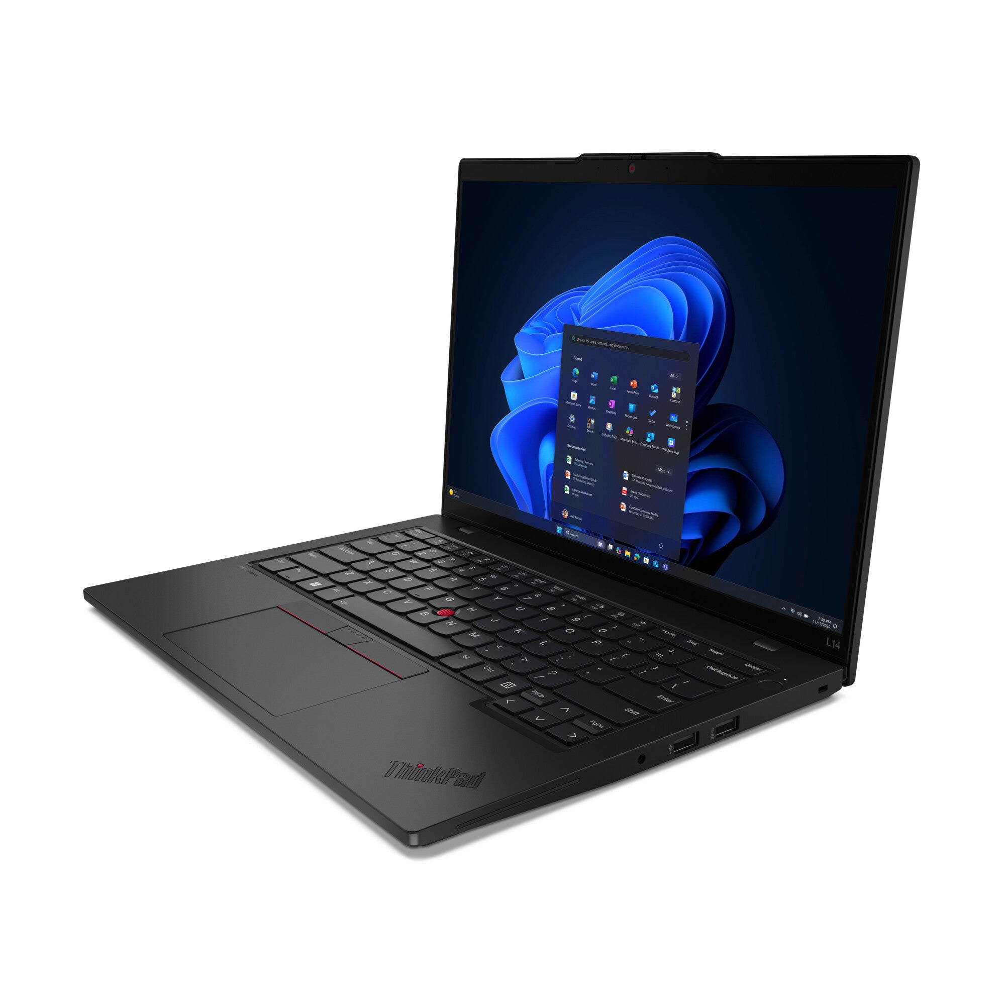 Lenovo ThinkPad L14 Gen 6 (Intel) Intel Core Ultra 7 255U Computadora portátil 35.6 cm (14") WUXGA 16 GB DDR5-SDRAM 512 GB SSD Wi-Fi 6E (802.11ax) Windows 11 Pro Español Negro