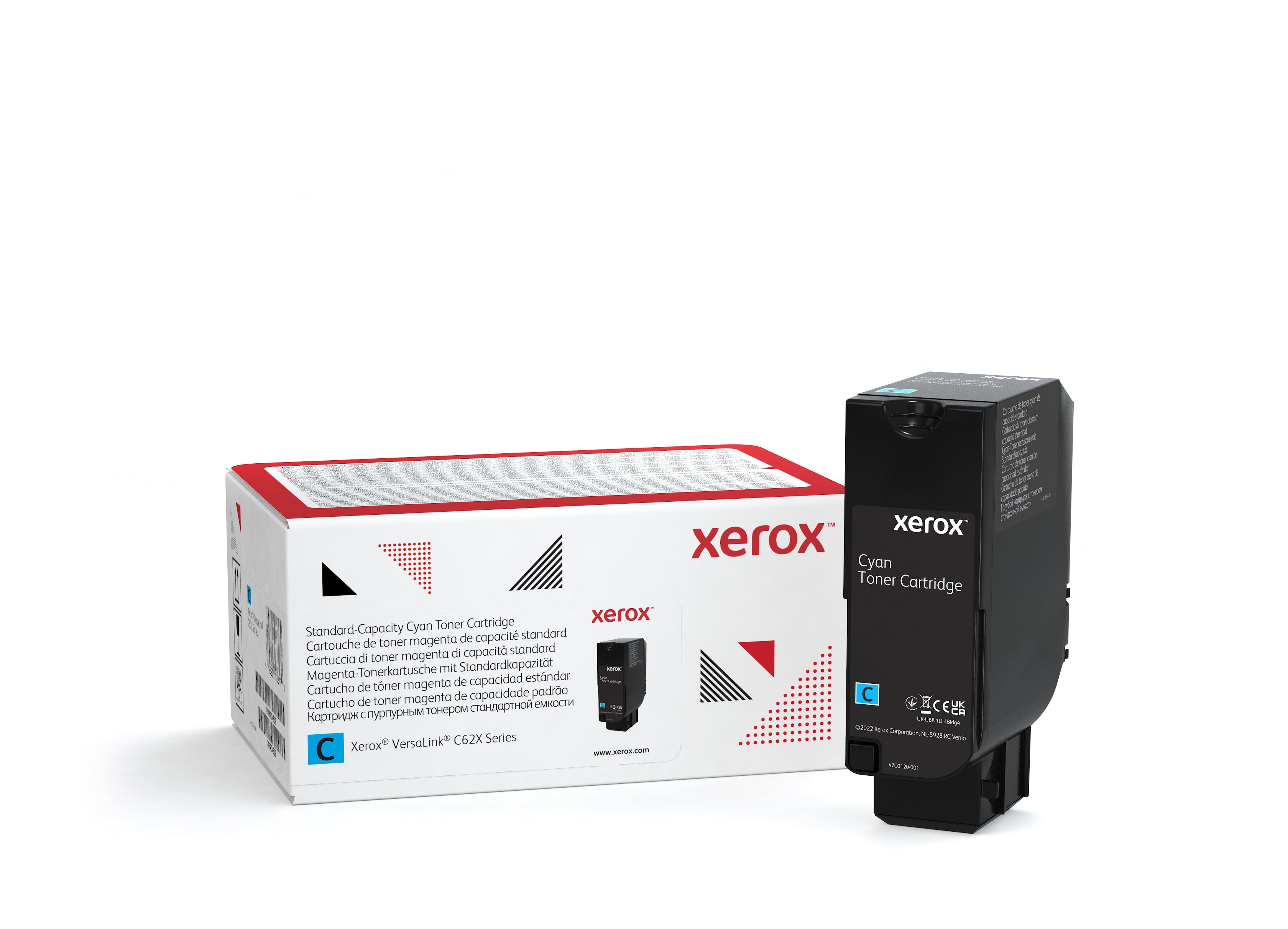 Cartucho Xerox de toner cian de capacidad estandar para equipo C625