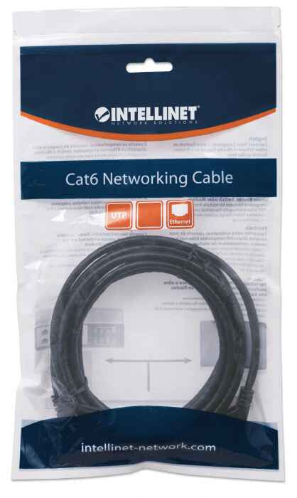 Intellinet Cable de red, Cat6, UTP
