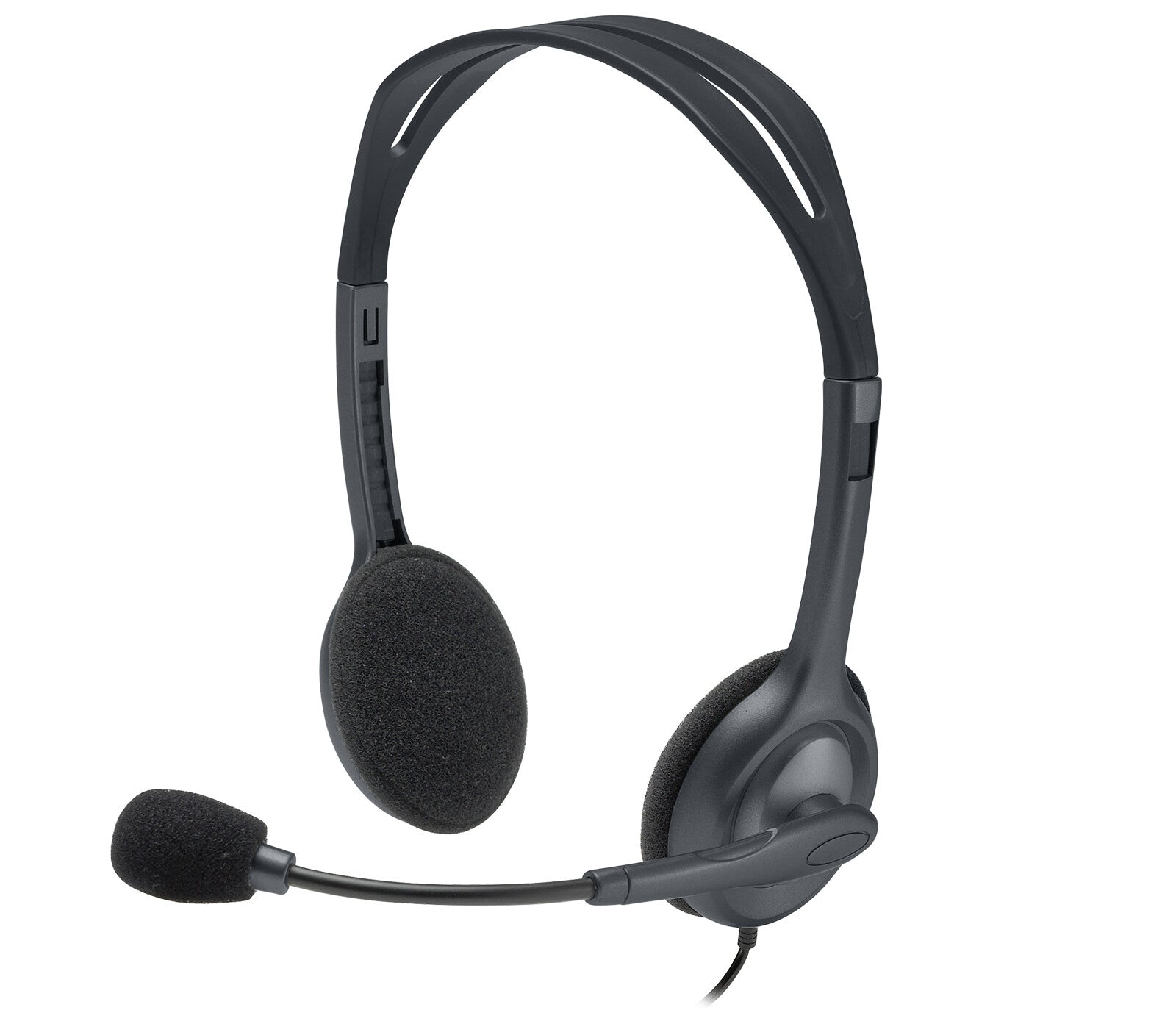 Logitech 981-000612 audífono y auriculare Auriculares Alámbrico Diadema Oficina/Centro de llamadas Negro