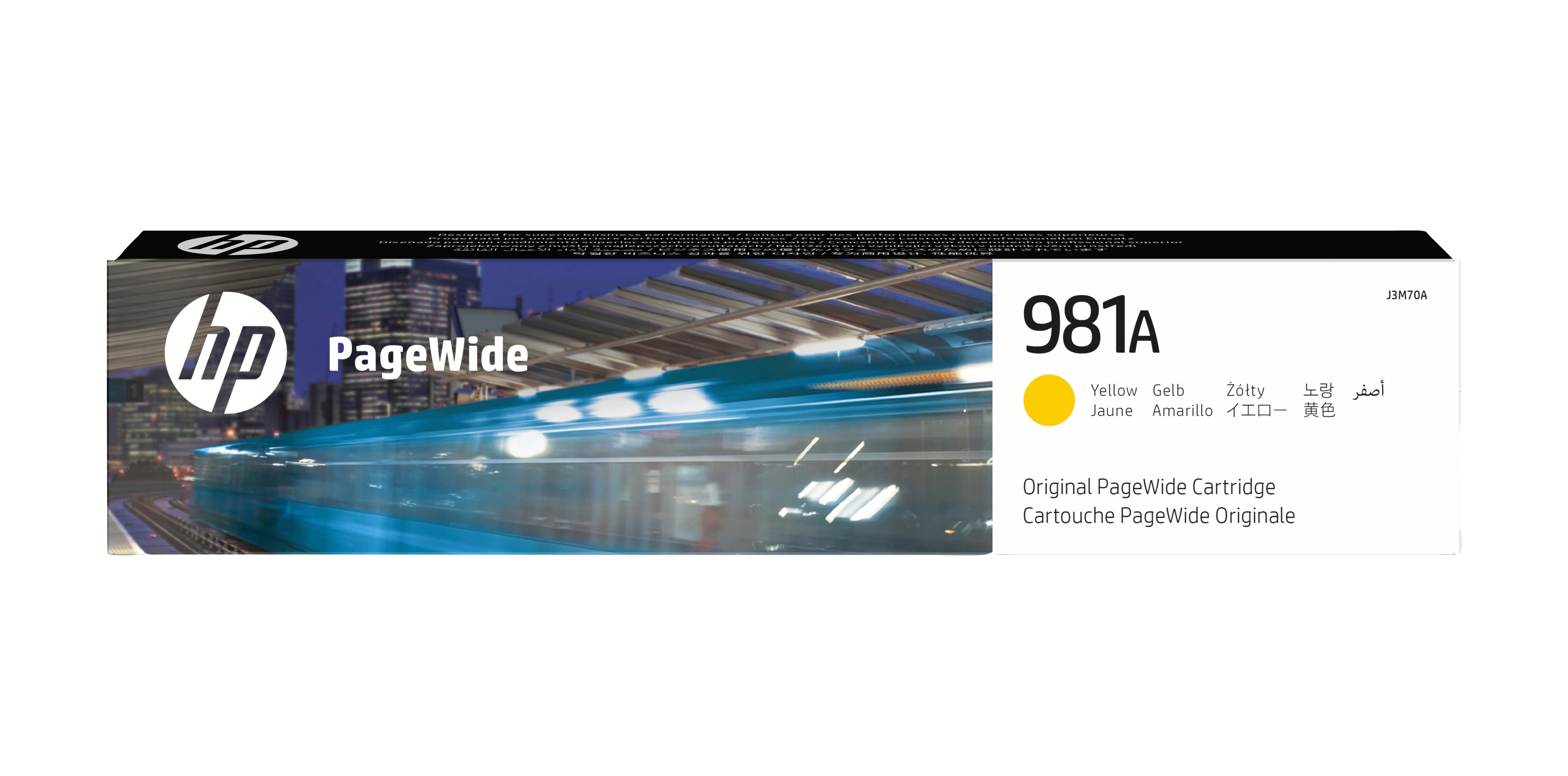 Tinta HP 981A Pagewide Amarillo
