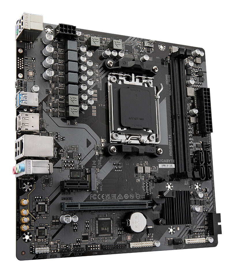 GIGABYTE A620M H placa base AMD A620 Enchufe AM5 Micro ATX