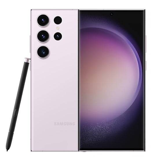 Samsung Smartphone (D90) S23 Ultra 6.8" 512GB/12GB Camera 200MP+12MP+10MP+10MP/12MP Octacore Android 13 Lavender Color