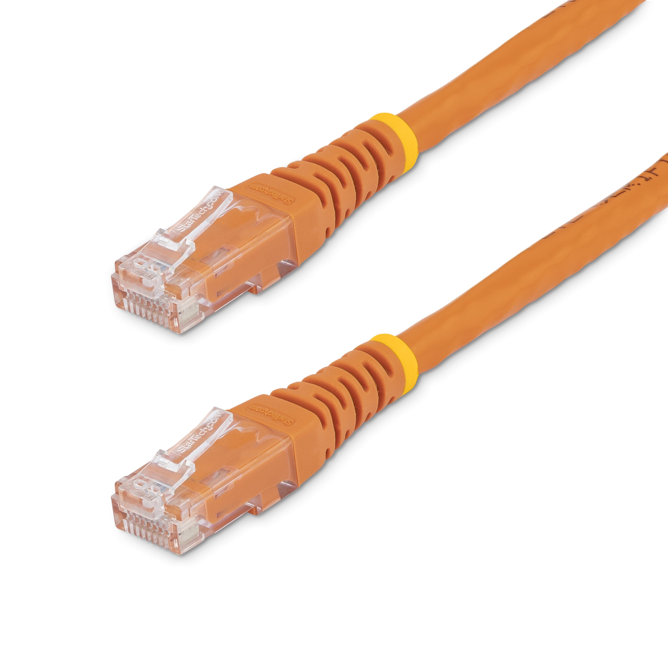 CABLE DE RED 4.5M CATEGORIA CAT6 UTP RJ45 GIGABIT ETHERNET ETL - PATCH MOLDEADO - NARANJA - STARTECH.COM MOD. C6PATCH15OR