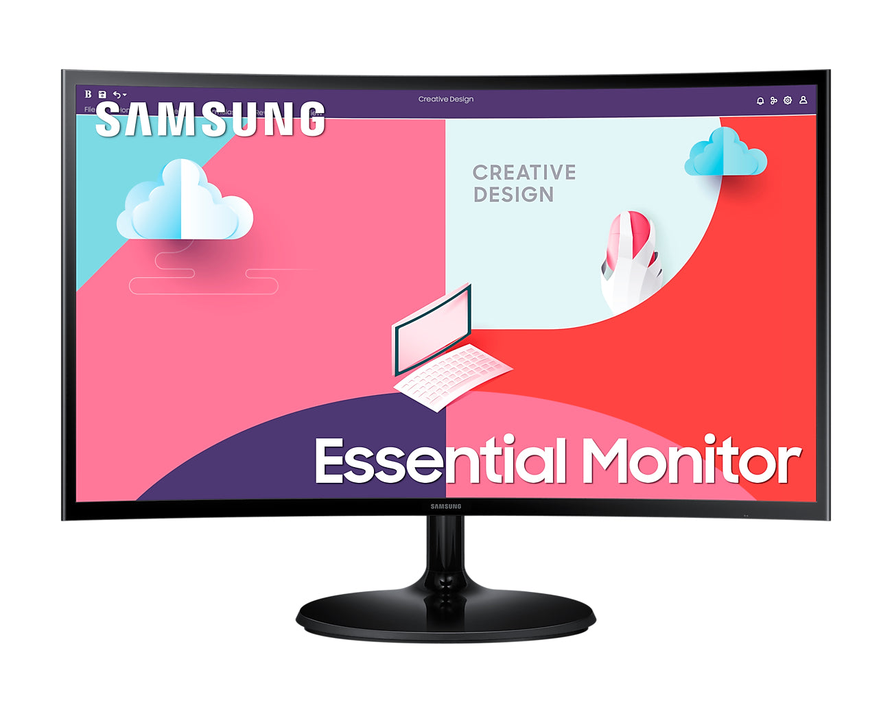 Samsung 27" S36C Curved LED FHD Monitor 1920 x 1080 Resolution VA Panel