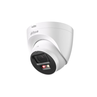 CAMARA IP/ DAHUA/ IPC-HDW2549T-S-PV DOMO IP DE 5 MP/ 30 MTS DE ILUMINADOR DUAL INTELIGENTE/ DISUASION ACTIVA/ 2.8MM/ SMD PLUS/ PROT. PERIMETRAL/MICROFONO Y BOCINA INTEGRADOS/AUDIO 2 VIAS/IP67/MSD