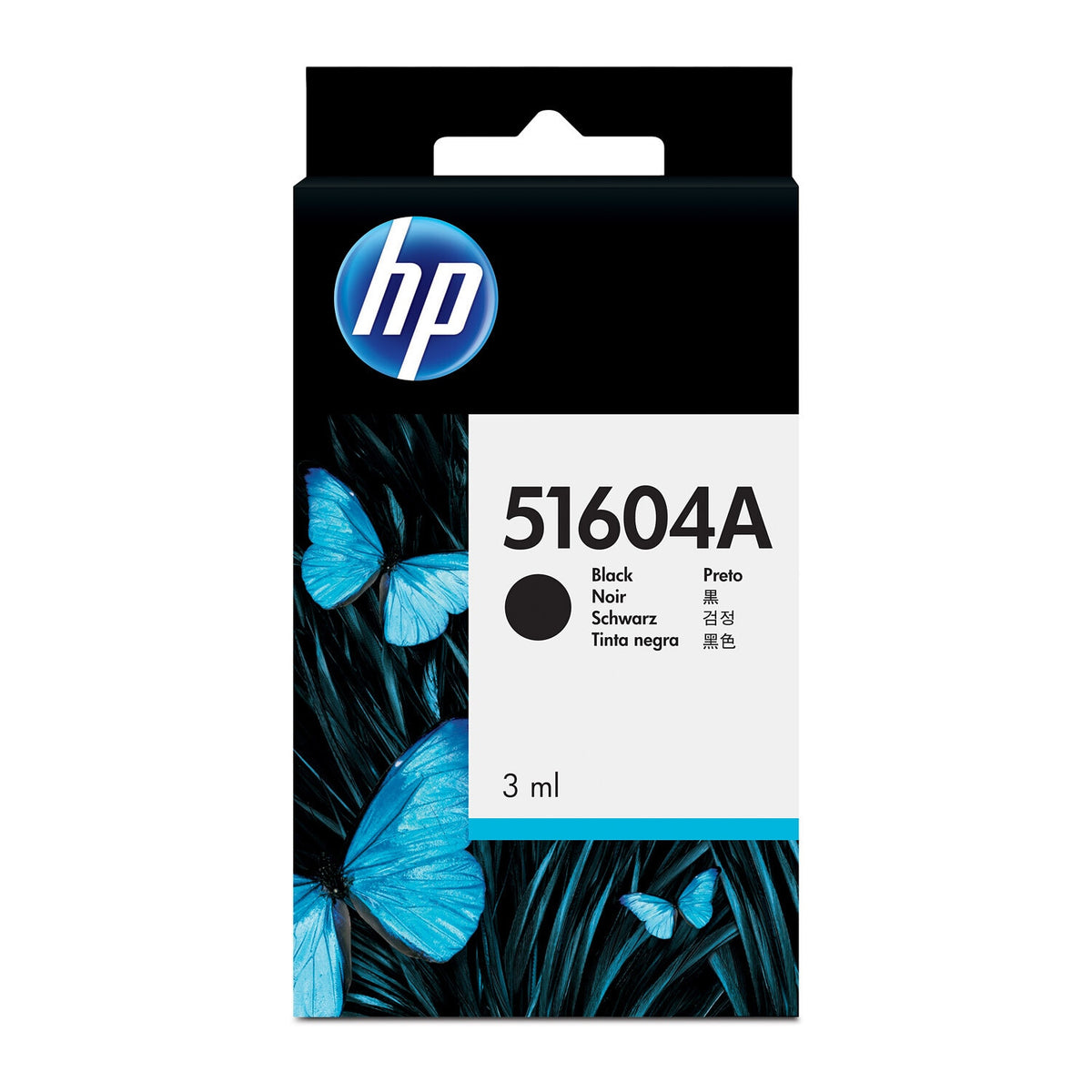 HP Cartucho negro de inyección de tinta para papel normal