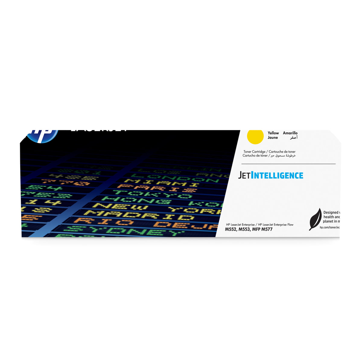HP Cartucho de tóner original LaserJet 508A amarillo