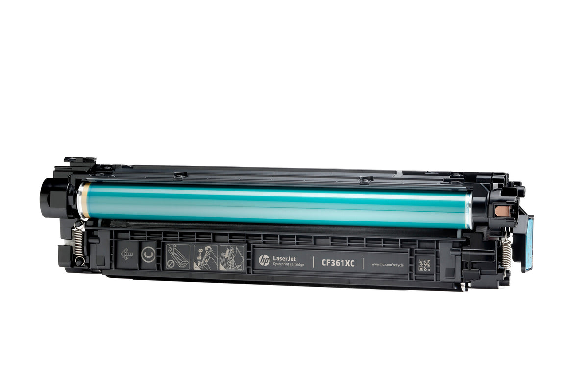 HP Cartucho de tóner original LaserJet 508X de alta capacidad cian