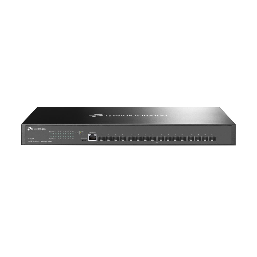 SWITCH TP-LINK SX3016F OMADA ADMINISTRABLE DE 16 PUERTOS 10GE SFP L2
