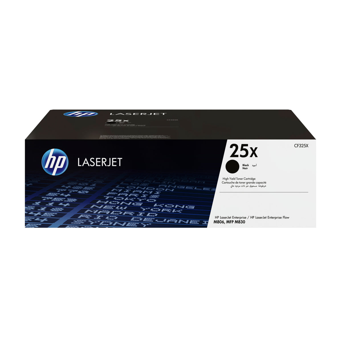 HP Cartucho de tóner negro de alto rendimiento 25X LaserJet original