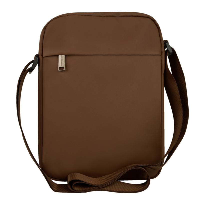 Perfect Choice PC-085034 bolsa de mano y de hombro Poliéster Café Unisex Bolsa de hombro