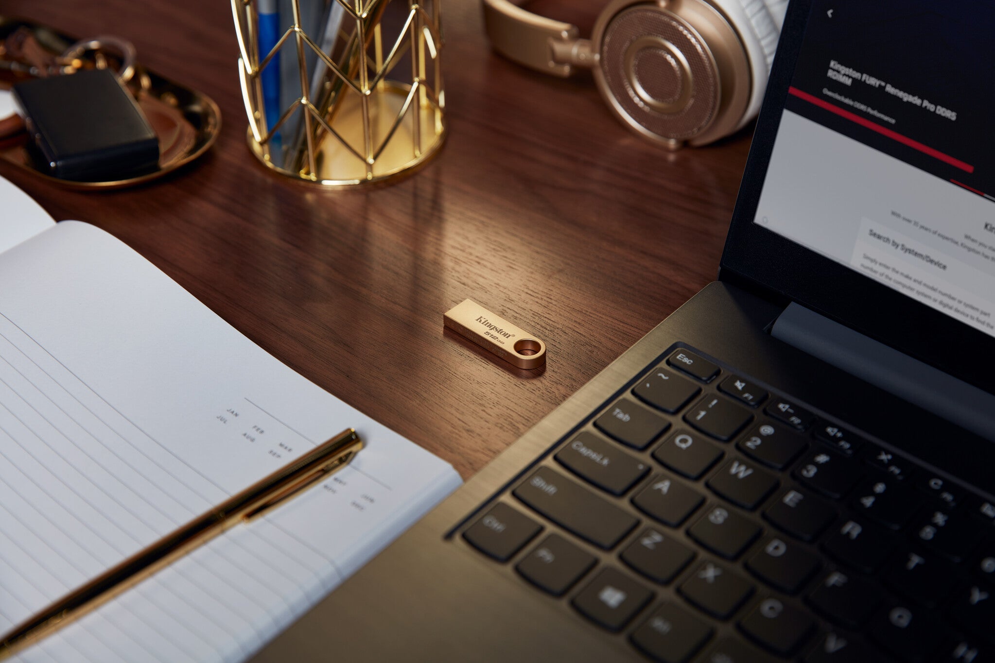 Kingston Technology DataTraveler SE9 G3 unidad flash USB 512 GB USB tipo A 3.2 Gen 1 (3.1 Gen 1) Oro